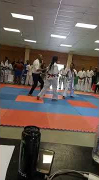 Shinkyokushin fighter Scelimpilo Buthelezi at the USSA GAMES 2022