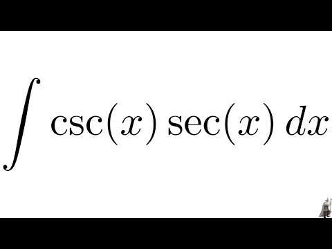 Integral csc(x)sec(x) MIT Integration Bee Qualifying Exam 2018 Problem #20 thumbnail