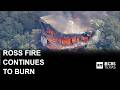 Massive Ross Fire continues to burn west of Fort Worth &ndash; extended coverage