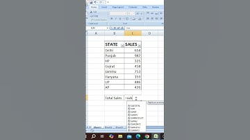 Use Subtotal instead of Sum | Unbelievable trick in Excel #subtotal #excel #exceltricks