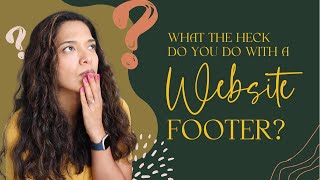 Website Footers | What they are &amp; how you can use them on your small business website marketing