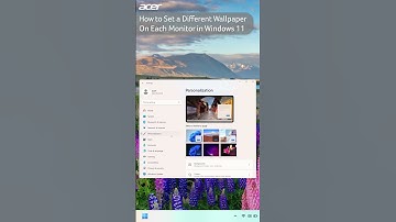How to Set a Different Wallpaper on Each Monitor in Windows 11