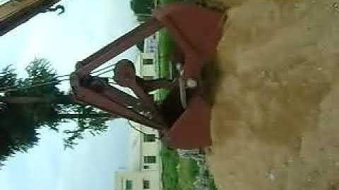 Single rope Mechanical grab bucket