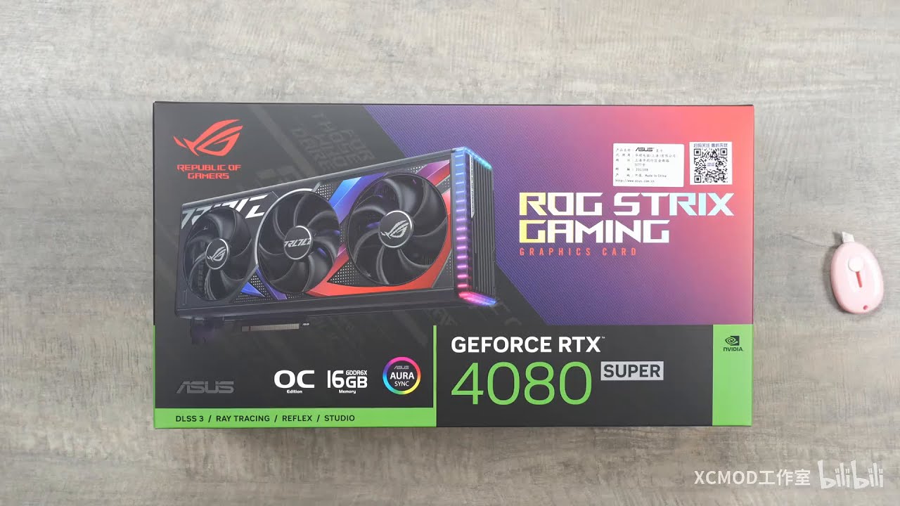 Unboxing: ASUS ROG 4080 SUPER Falcon Graphics Card - YouTube