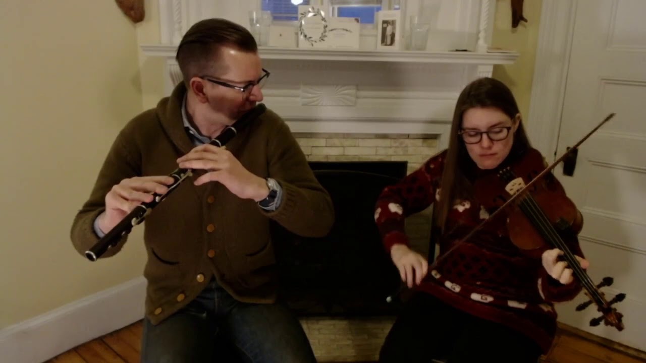 The Mullingar Races/Ah, Surely! | Will Woodson & Caitlin Finley, Irish Flute and Fiddle