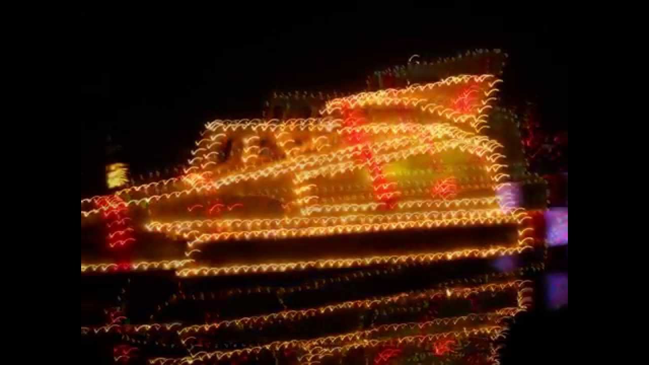 Matlock Bath Illuminations & Fireworks on the River 2015 YouTube