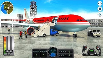 Flight Airplane City Pilot Simulator - Plane Boeing Emergency Landing - Android Gameplay part -2