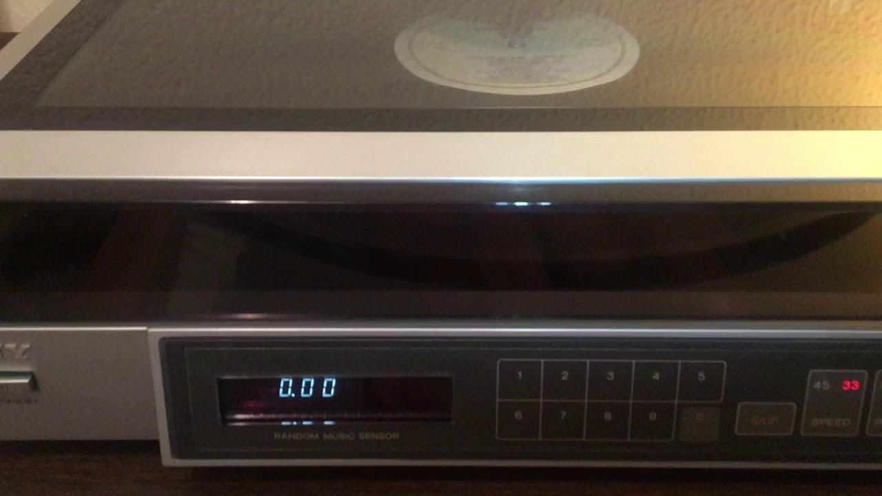 SONY PS-FL99 stereo turntable system - YouTube