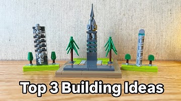 Top 3 Easy LEGO Building Ideas - Tree🌳