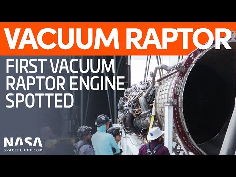 Vacuum Raptor Engine Delivered to Starbase | SpaceX Boca Chica