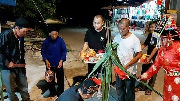 Hát then rất hay, lễ chuộc hồn, qua lầu. Then Hồng, Vền, Hải, Mới, Thắm, thầy tào Hai, Thuận. P7