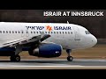 ISRAIR ישראייר A320 DEPARTURE AT INNSBRUCK