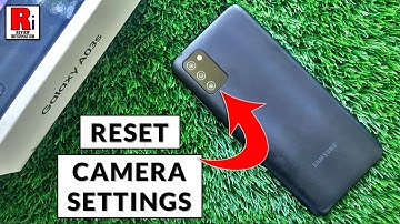 How to Reset Camera Settings on Samsung Galaxy A03s