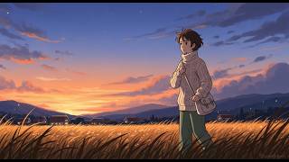 Walking Home at Dusk Through the Fields | Slow Living, Soft Wind, Fading Light screenshot 5