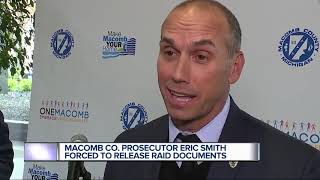 Michigan State Police investigating Macomb County Prosecutor Eric Smith for possible embezzlement