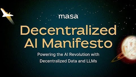 Introduction to Decentralized AI with Masa