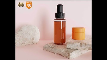 Tutorial Blender Pemula Ke 143 : Membuat Mockup Kosmetik  Di Blender 3.0.1