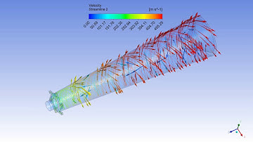 CFD study of the temperature separation in a vortex tube, by ANSYS FLUENT
