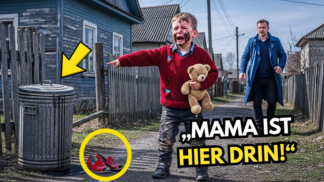 Ein Millionär hörte einen Jungen schreien: ‚Meine Mutter ist drin!‘ … Als er öffnete, erstarrte er