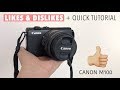 CANON M100: LIKES AND DISLIKES + QUICK TUTORIAL | Emmy Lou ❤︎