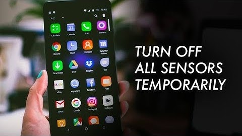 How to off all sensors | android trick | Sensors off in one click | developer option