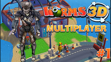 Worms 3D (2003) - Multiplayer #1