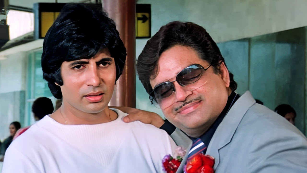 देखिए जब सालों बाद मिला जॉनी का विदेशी दोस्त | Naseeb | Amitabh | Hema Malini | Shatrughan Sinha