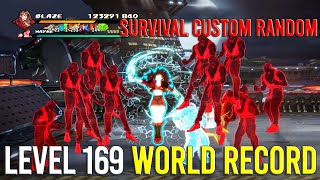 Streets Of Rage 4 - Blaze SOR4 Survival Custom Random World Record V8 (Level 169)