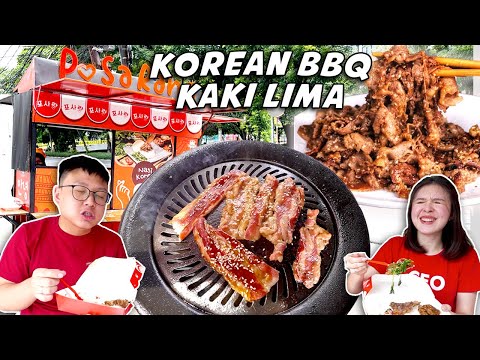 JUALAN KOREAN BBQ MURAH Di GEROBAK 15 RIBUAN !!