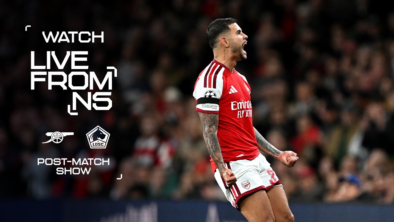 TIMBER, EZE & SAKA GRAB THE GOALS | Live From N5 | Arsenal 3 - 0 Lille | UCL | Post-match