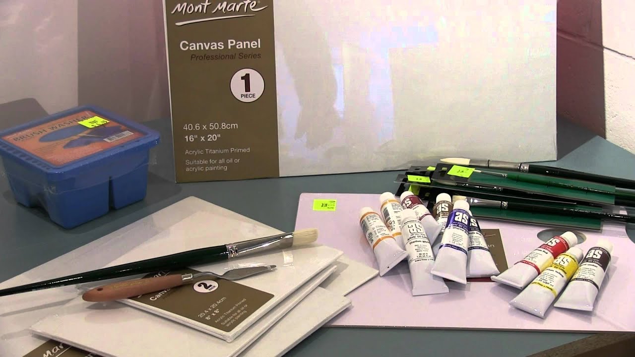 Art Supplies For Plein Air Painting YouTube