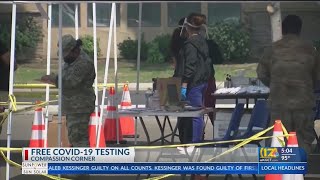 KGET hosts free COVID-19 mobile testing site