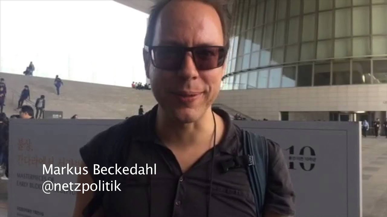 Markus Beckedahl @netzpolitik is 