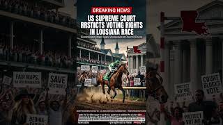 🚨 Supreme Court WEAKENS Voting Rights Act! Louisiana Map Controversy 🗳️ #Shorts #USNews