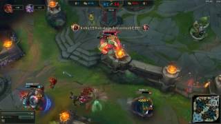 League of Legends / Thresh Outplay Match 01 Part 1