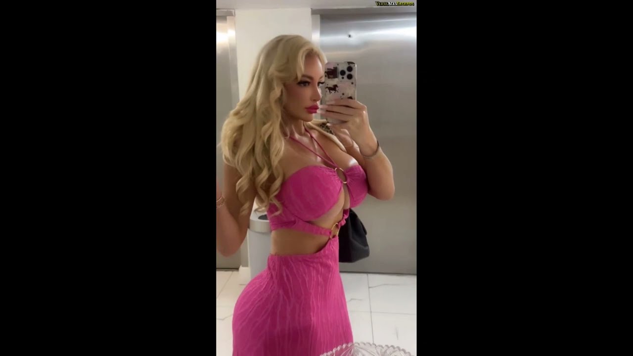 nicolette shea pink dress Nicolette Shea In Pink She Is Hot