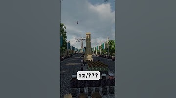 The Cenotaph | Every Building In Whiteburg City #BritishArchitecture #shorts #minecraft