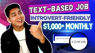 Make $1000+ Per Month Through This TextBased Online Job!