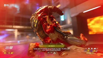 Doom Eternal - Master Level Arc Complex on Nightmare Difficulty - Intense Battles - 1080P