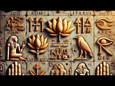 اللغة الهيروغليفية شرح بعض رموز الكتابة المصرية القديمة وكيفية فكها