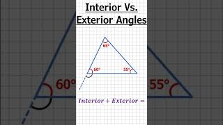 Exterior Vs. Interior Angles Beat The Calculator