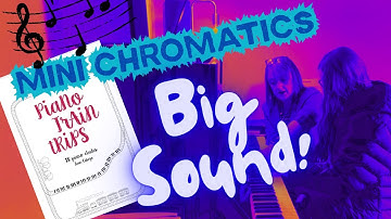 Mini Chromatics, Big Creativity! 🎹 | Elementary Piano Lesson Snapshot