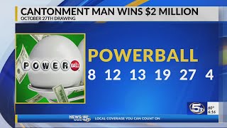 VIDEO: Local man wins $2 million Powerball prize
