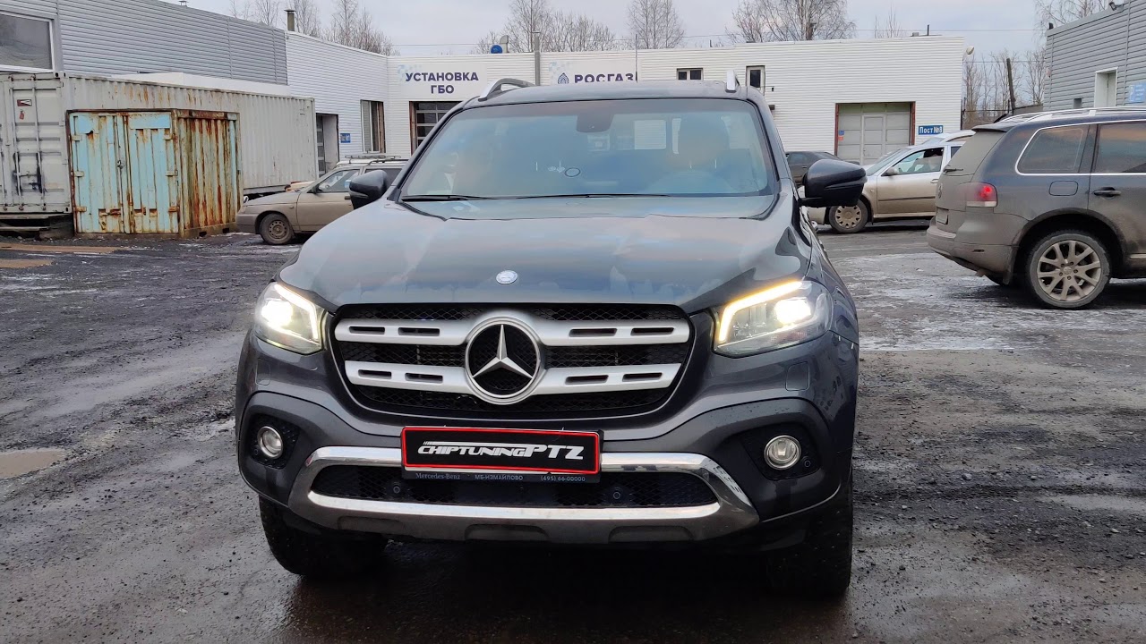 Мерседес x350d пикап