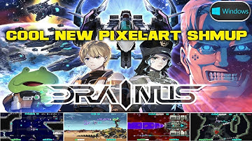 Drainus (PC) (2022) Cool New Pixel Art Shmup!