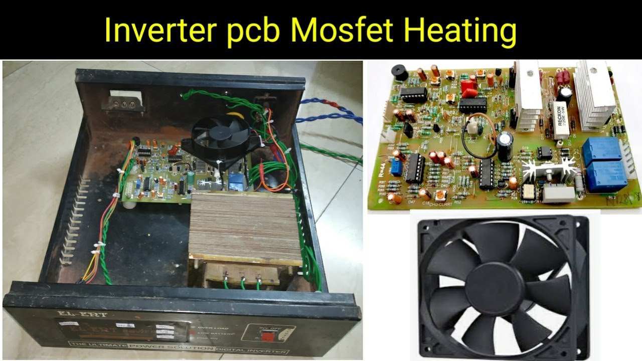 300 watt Inverter Heatsink heating Mohit Sagar Hindi YouTube