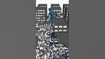 MONSTER DESTORY VOXEL TOWN