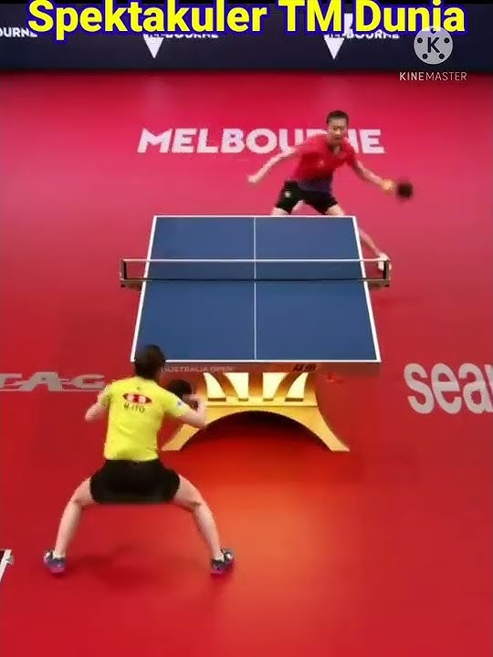 Aksi memukau permainan tenis meja Wanita 1||amazing skills#shorts#teabletennis