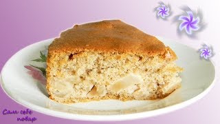 ШАРЛОТКА из ЦЕЛЬНОЗЕРНОВОЙ ПОЛБЯНОЙ МУКИ. ШАРЛОТКА из ЦЕЛЬНОЗЕРНОВОЙ ПОЛБЯНОЙ МУКИ.