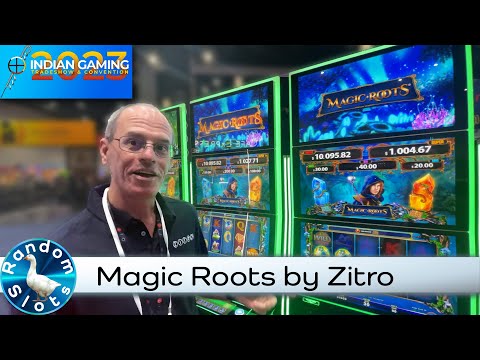 Magic Roots Slot Machine by Zitro at #IGTC2023